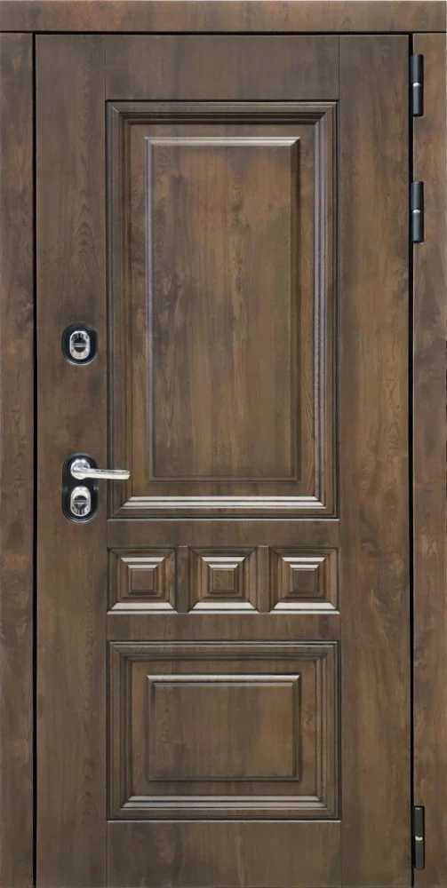 Входная дверь ДвериПРО Аура ПВХ 10мм Астрод веллуто гриджио DPRO226507 внешняя сторона